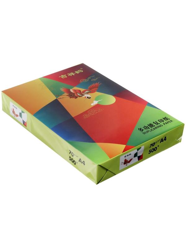 Бумага белая, формат А4, 500 листов, плотность 70г/м2
