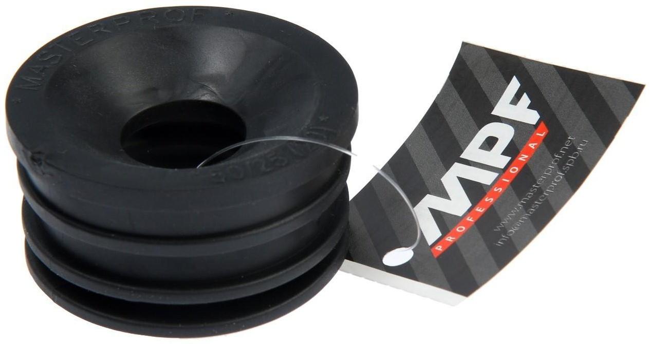 Манжета переходная MasterProf ИС.131604, d=50 х 25 мм, для канализационных труб, ТЭП, черная