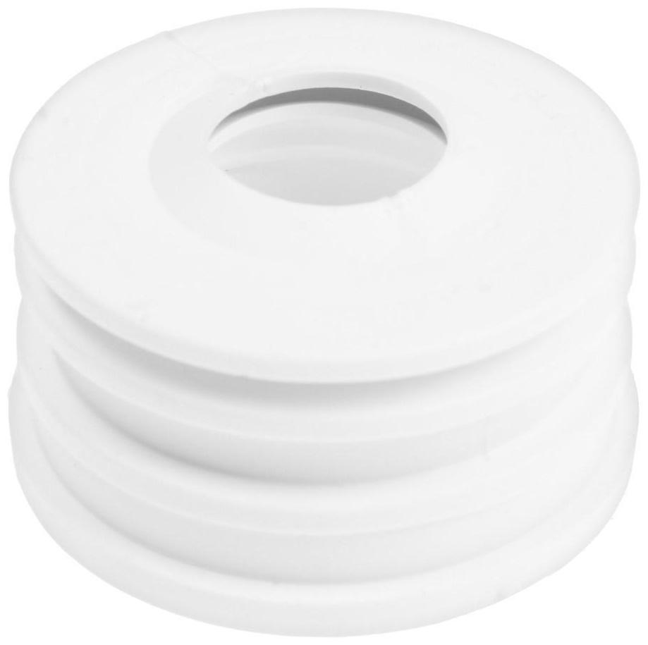 Манжета переходная MasterProf ИС.131686, d=50 х 25 мм, для канализационных труб, ТЭП, белая