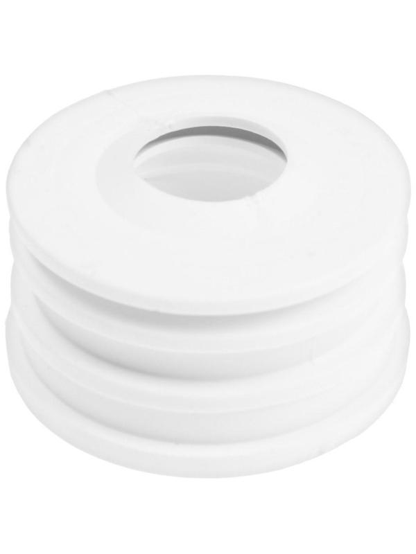 Манжета переходная MasterProf ИС.131686, d=50 х 25 мм, для канализационных труб, ТЭП, белая