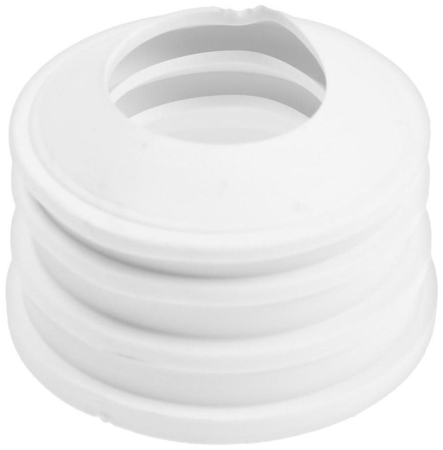 Манжета переходная MasterProf ИС.131687, d=50 х 32 мм, для канализационных труб, ТЭП, белая