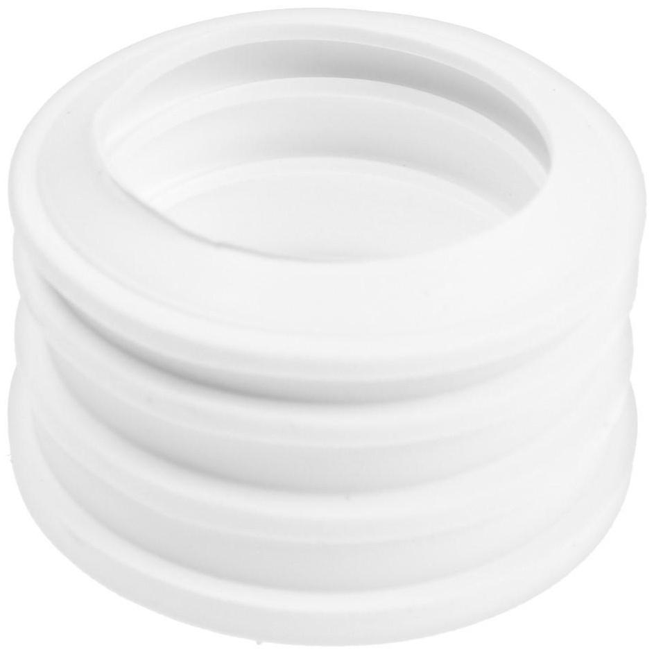 Манжета переходная MasterProf ИС.131688, d=50 х 40 мм, для канализационных труб, ТЭП, белая