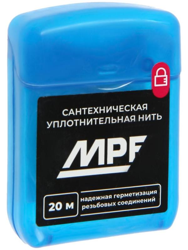 Нить сантехническая Masterprof ИС.131453, для резьбовых соединений, 20 м