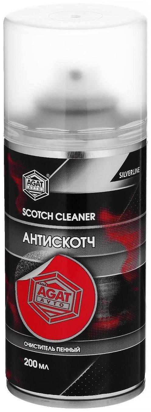 Антискотч АГАТ очиститель наклеек, следов клея и скотча, пенный, аэрозоль, 200 мл