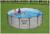 Бассейн каркасный Pool Set, 488 х 122 см, фильтр-насос, лестница, тент 5619E