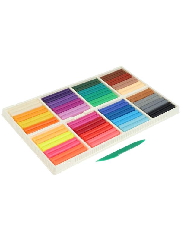 Пластилин мягкий (восковой), 32 цвета, 475 г, 