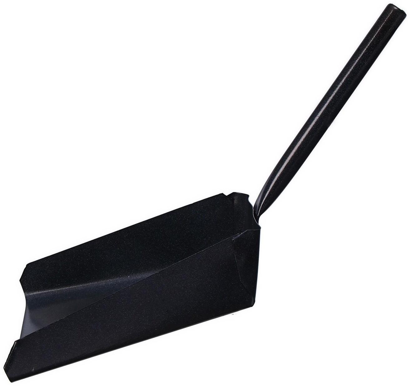 Совок хозяйственный, 17 × 17 × 6 см, металл, черенок 25 см