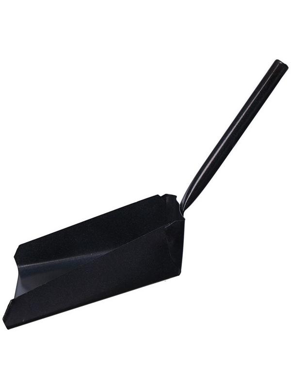 Совок хозяйственный, 17 × 17 × 6 см, металл, черенок 25 см