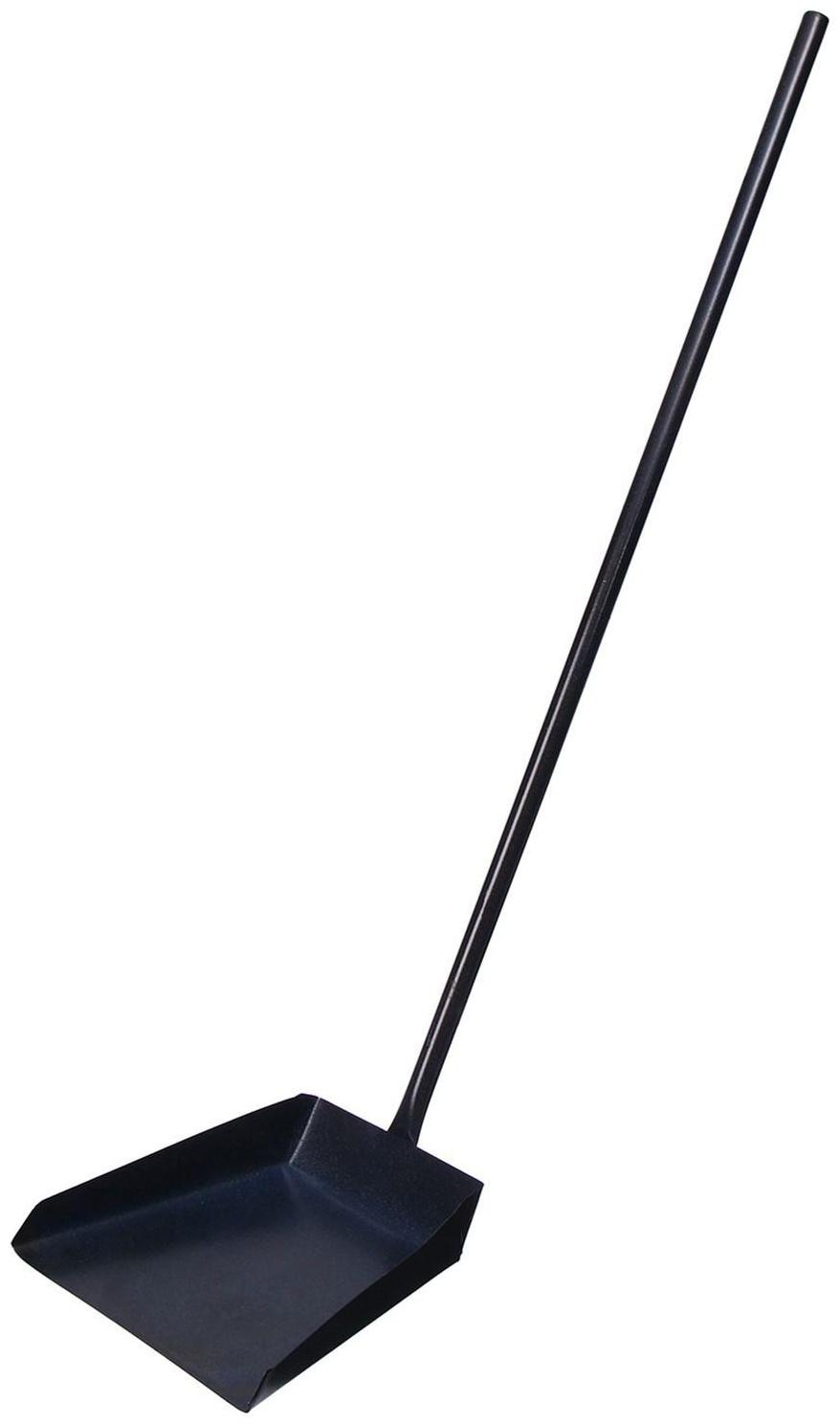 Совок хозяйственный, 19 × 19 × 5 см, металл, черенок 80 см