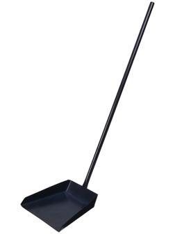 Совок хозяйственный, 19 × 19 × 5 см, металл, черенок 80 см