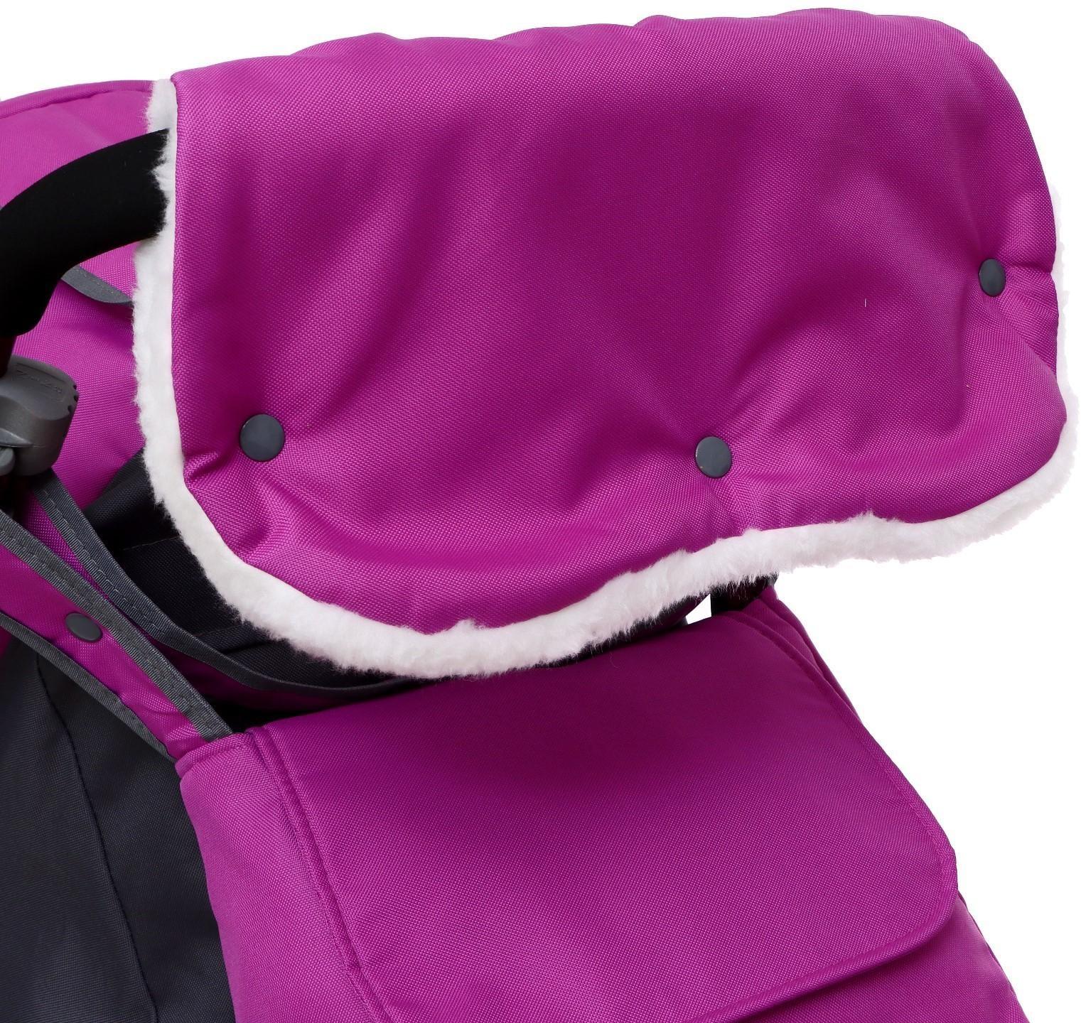 Санки-коляска «Наши детки» 4-1, кузов трансформер, рисунок со щенком орхидея