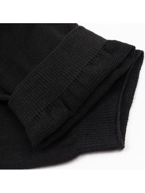 Носки мужские, цвет чёрный, размер 31