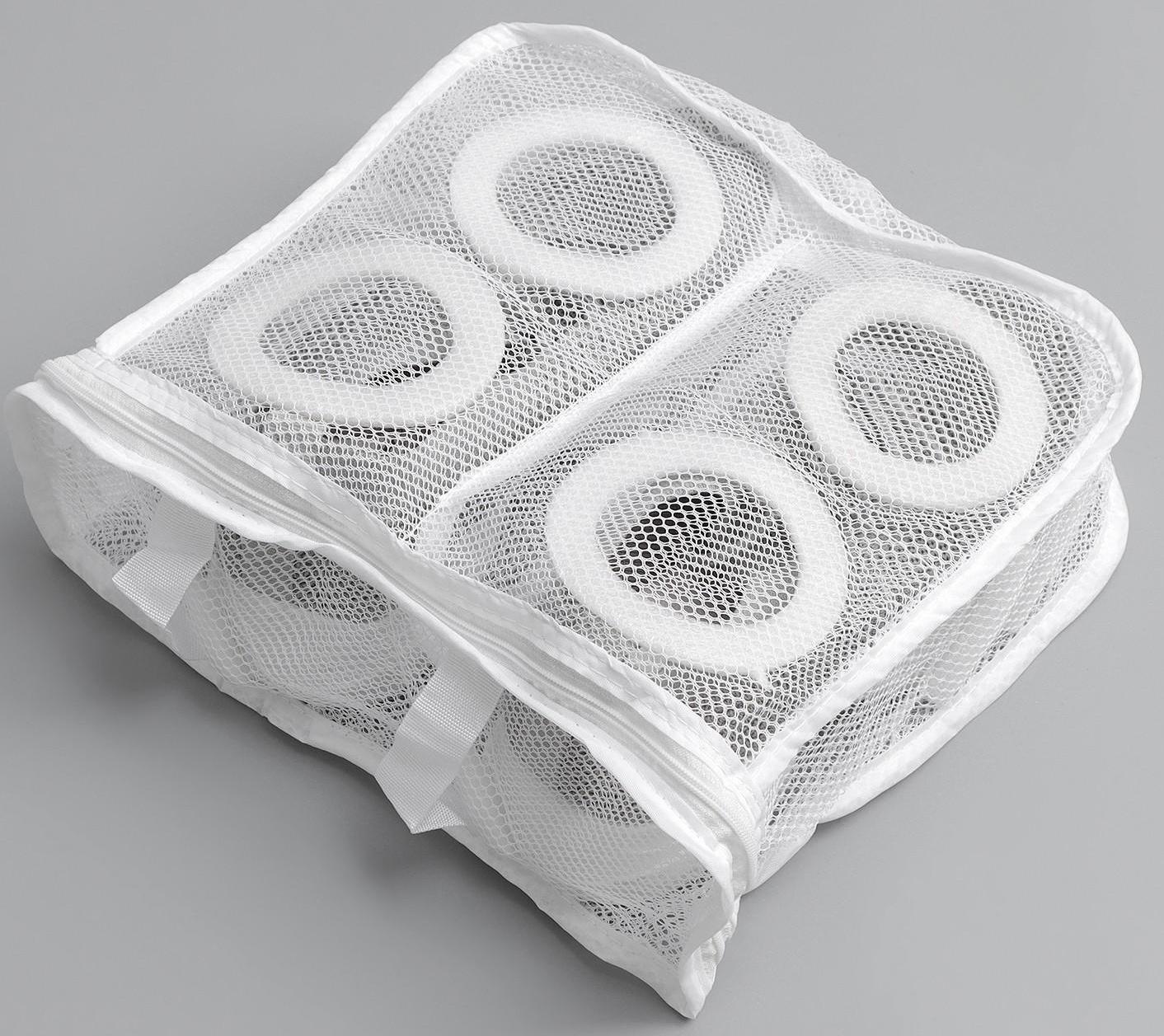 Мешок для стирки обуви Доляна, 26×29×9 см, для обуви до 40 размера