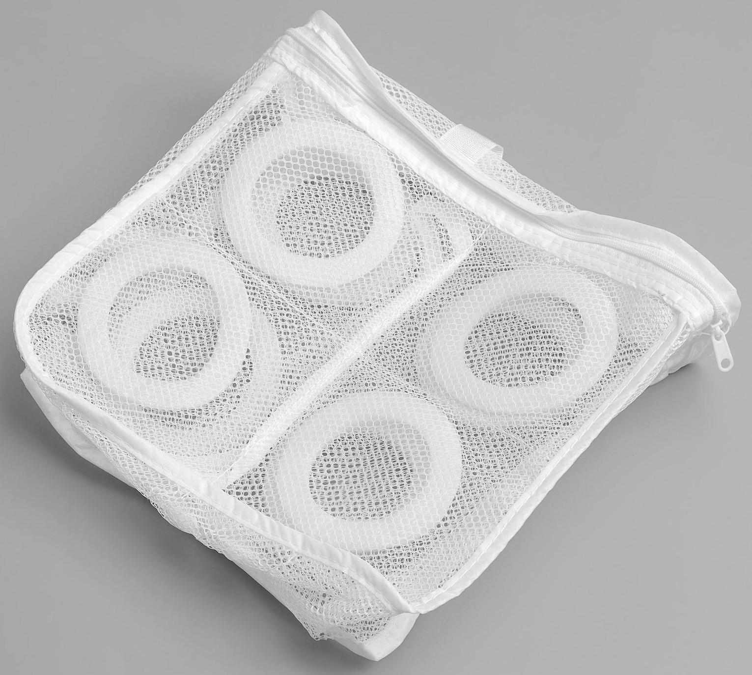 Мешок для стирки обуви Доляна, 26×29×9 см, для обуви до 40 размера