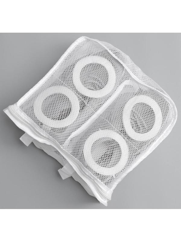 Мешок для стирки обуви Доляна, 26×29×9 см, для обуви до 40 размера