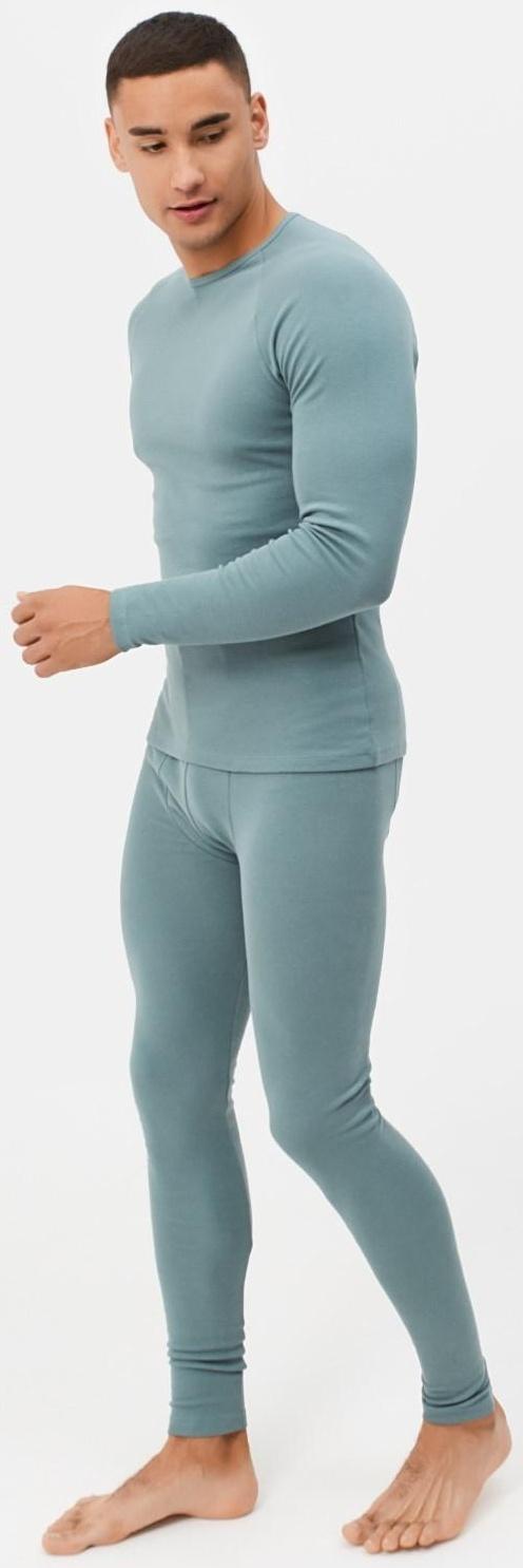 Термобельё мужское(джемпер, брюки) MINAKU цвет хаки, размер 56