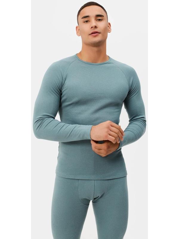 Термобельё мужское(джемпер, брюки) MINAKU цвет хаки, размер 56