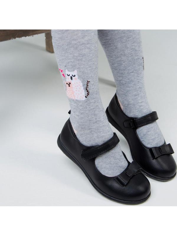 Колготки детские, цвет серый меланж, рост 98-104 см