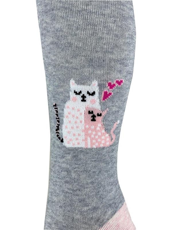 Колготки детские, цвет серый меланж, рост 98-104 см