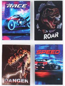 МИКС Блокнотов А7 16 листов «Мальчишкам»