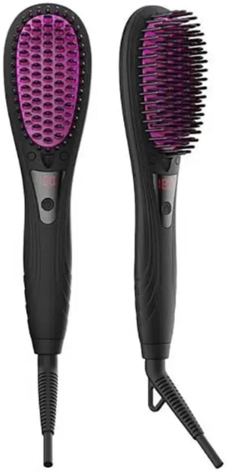 Расчёска Wellskins WX-ZF108, 120 Вт, керамическое покрытие, до 220 °C, чёрная