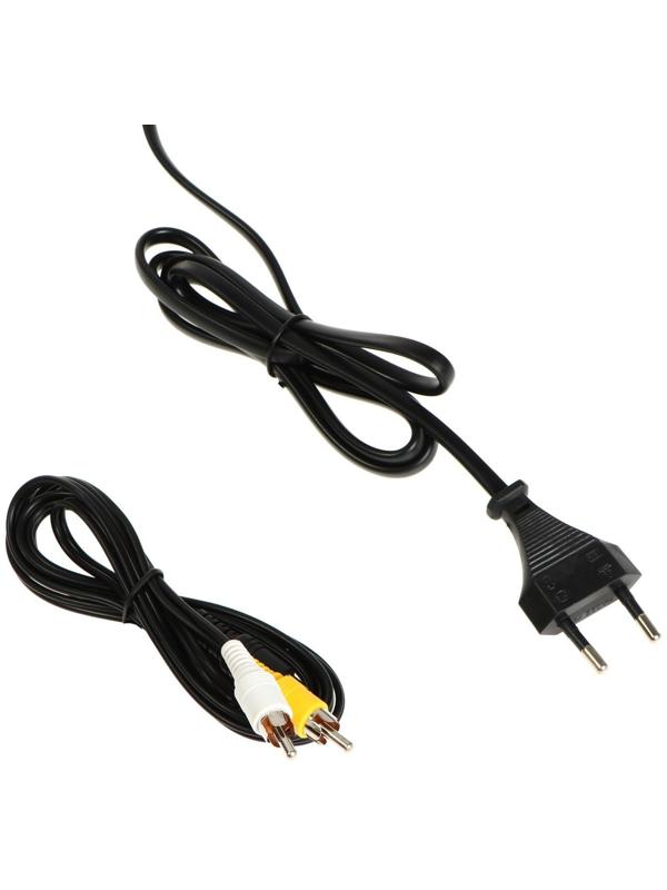 Игровая приставка Dendy King, 8-bit, 260 игр, 2 геймпада, световой пистолет