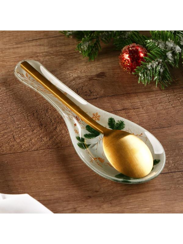 Подставка под ложку «Верь в чудеса», 21.2 х 7.5 см