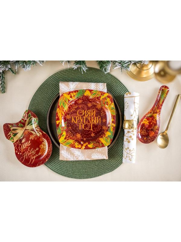 Подставка под ложку «Успеха», 21.2 х 7.5 см