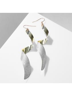 Серьги со стразами 