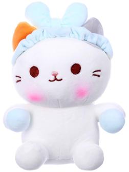 Мягкая игрушка «Котик в повязке», на присоске, цвета МИКС