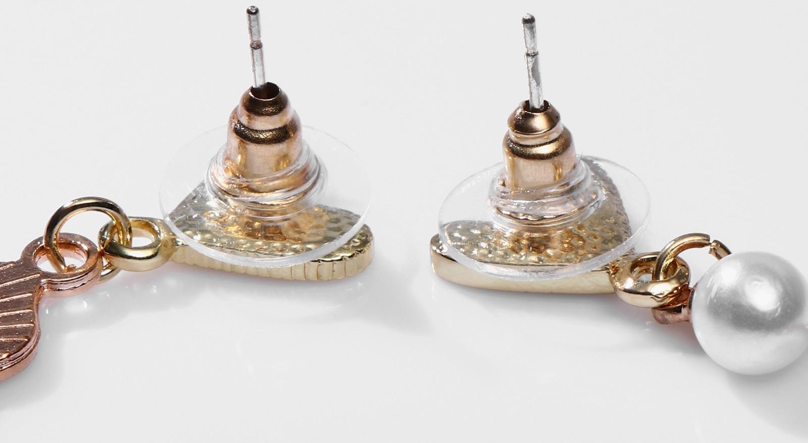 Серьги с жемчугом 