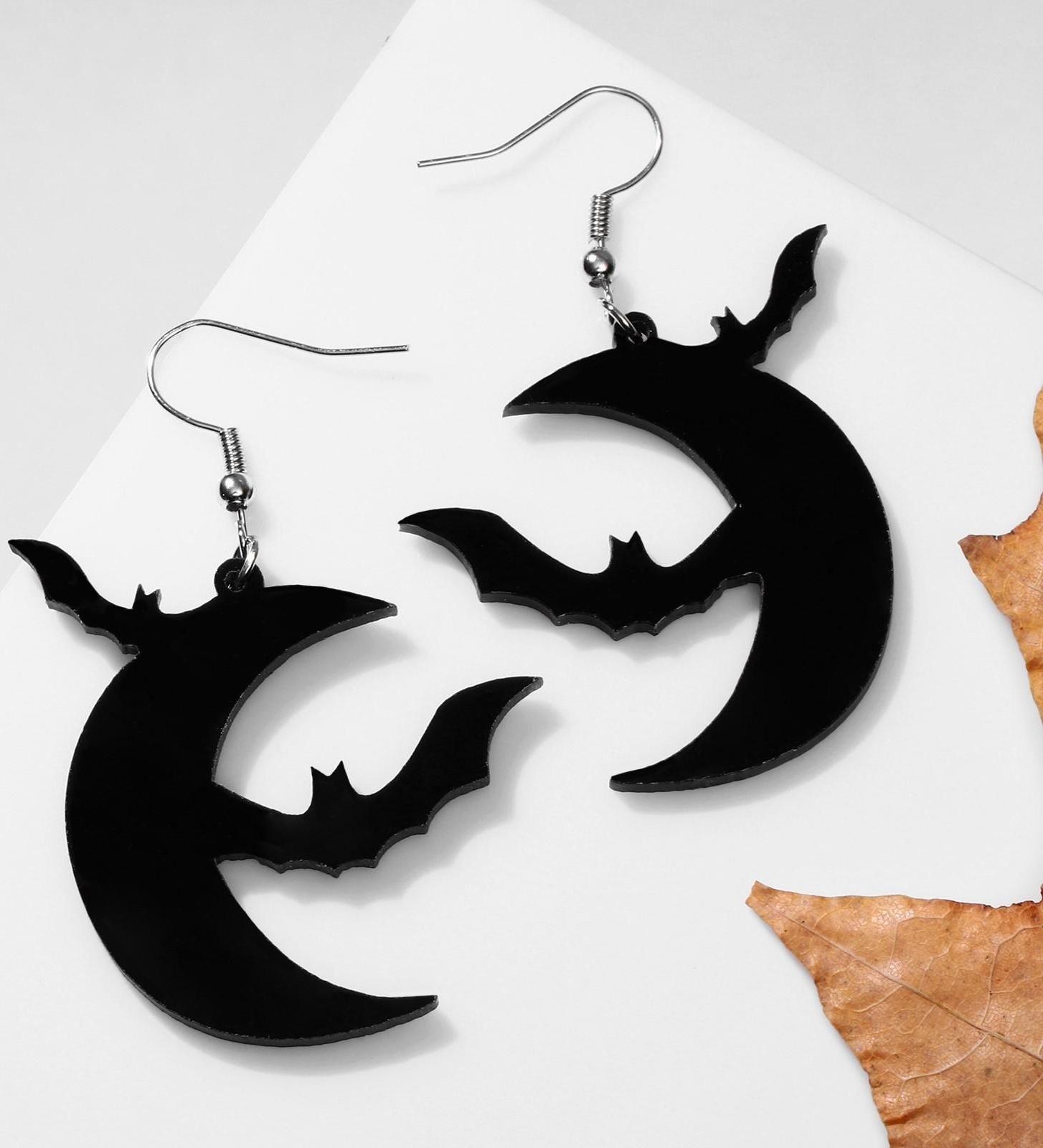 Серьги акрил 