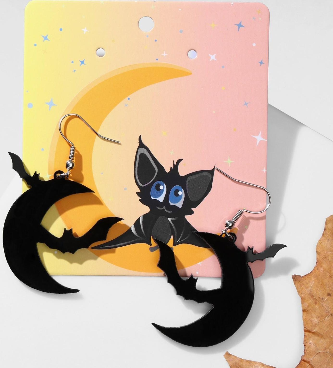 Серьги акрил 