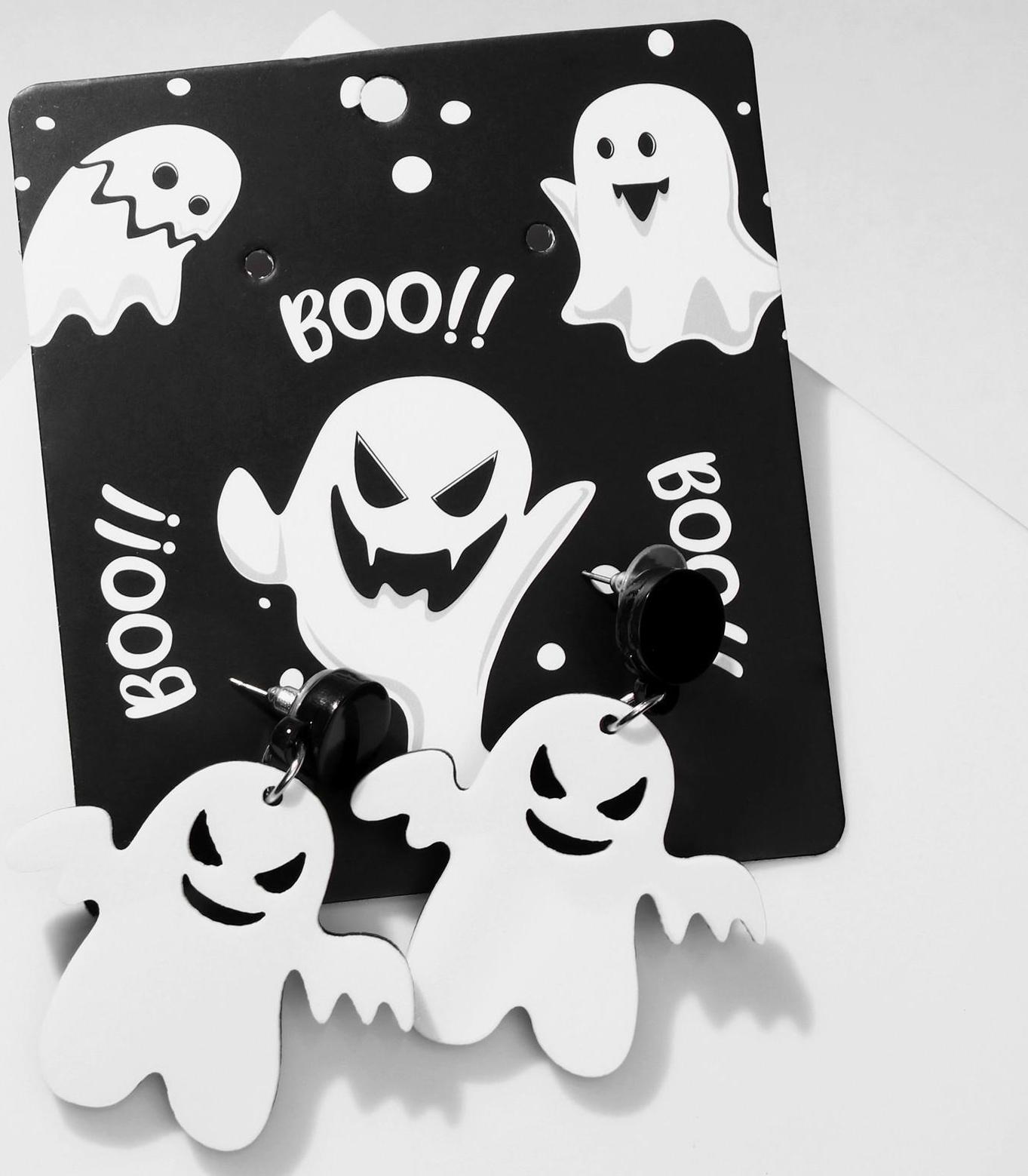 Серьги акрил 