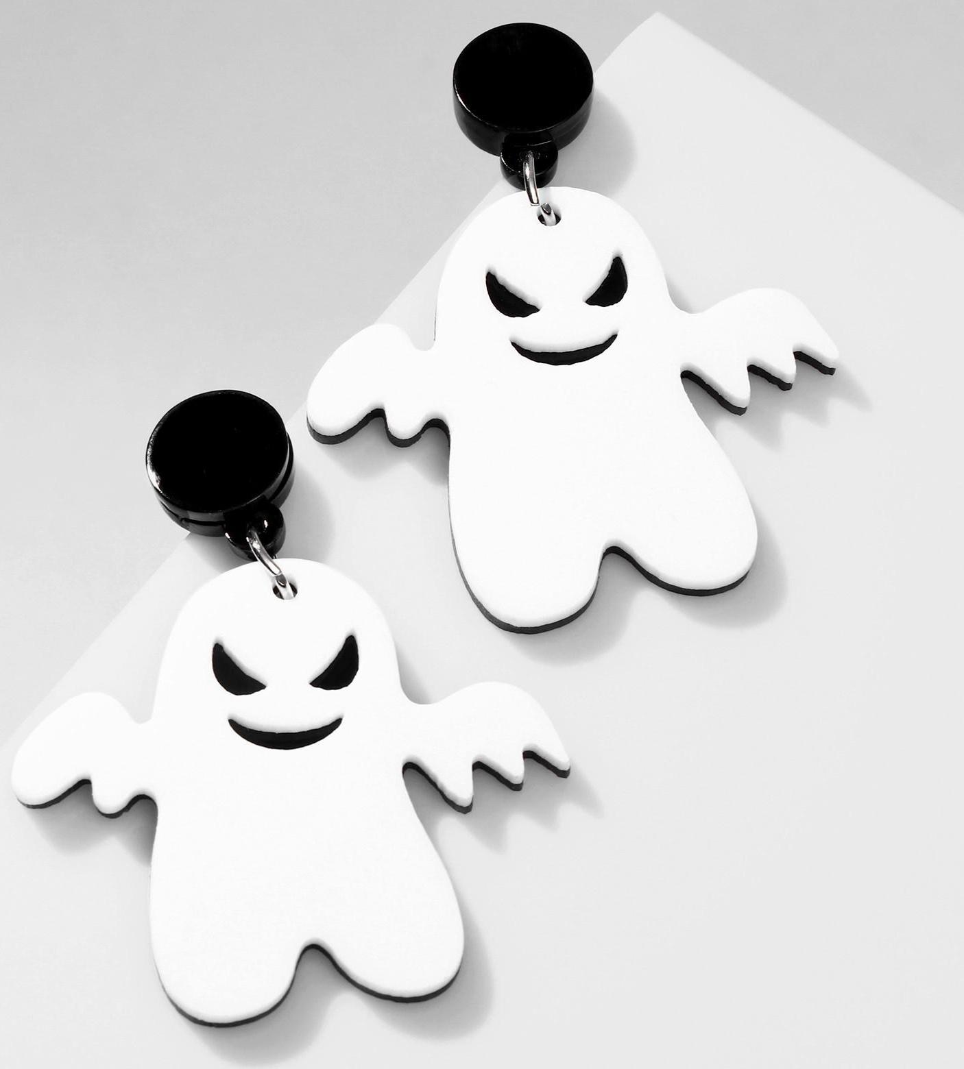 Серьги акрил 