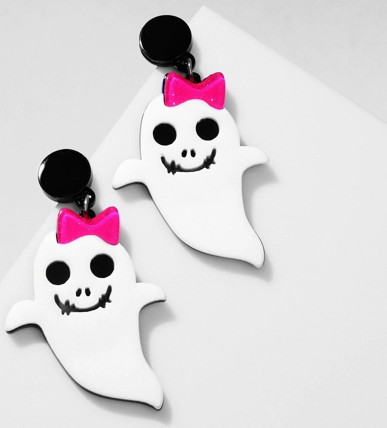 Серьги акрил 