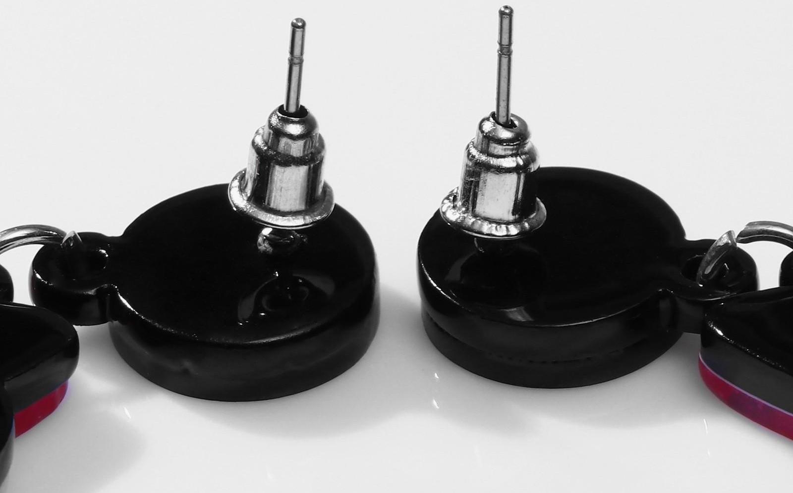 Серьги акрил 