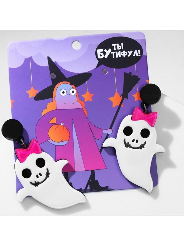 Серьги акрил 