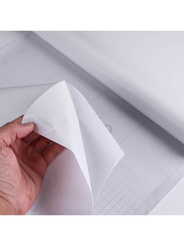 Пленка самоклеящаяся  белая 10м*45см