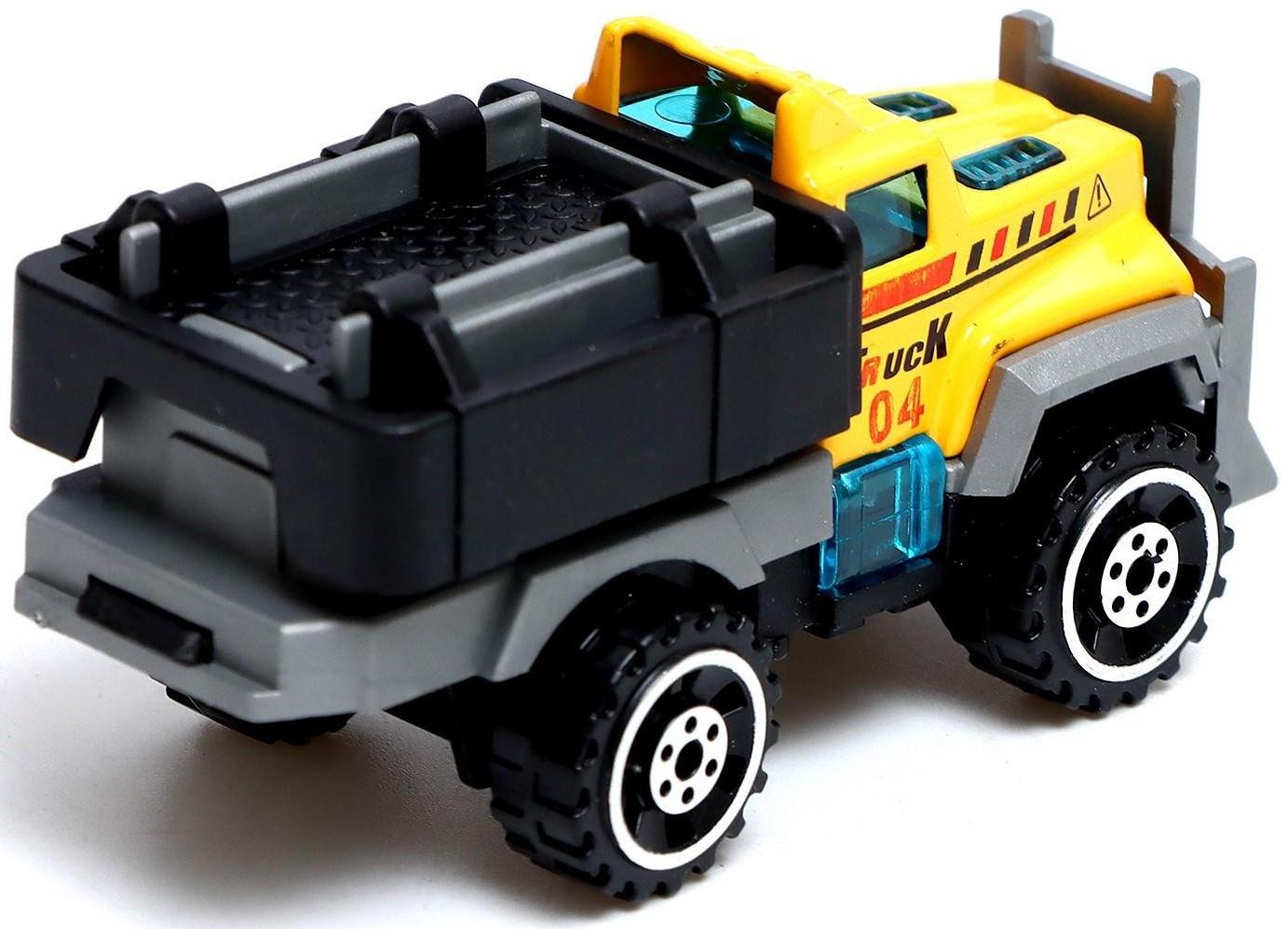 Набор металлических машин «Строительная техника», 6 шт.