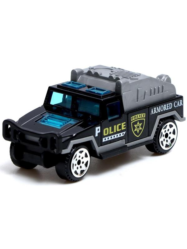 Набор металлических машин «Полиция», 6 шт.