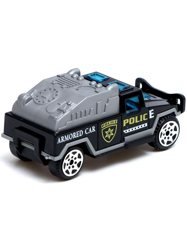 Набор металлических машин «Полиция», 6 шт.