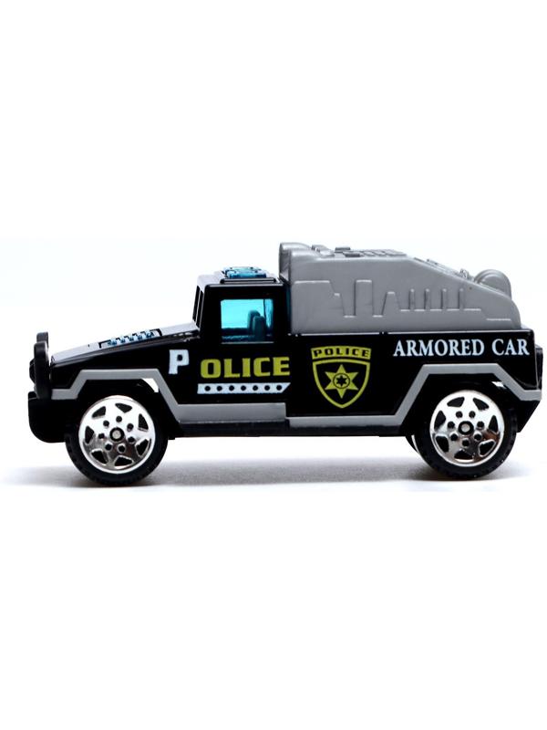 Набор металлических машин «Полиция», 6 шт.