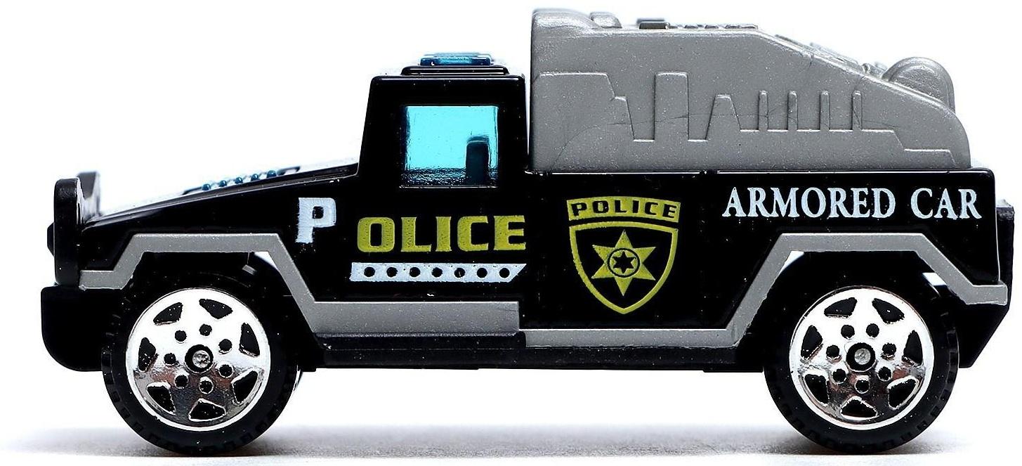 Набор металлических машин «Полиция», 3 штуки