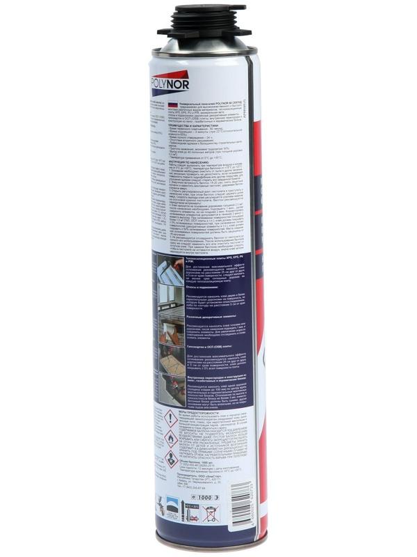 Клей-пена POLYNOR 60 СЕКУНД, 1000 мл