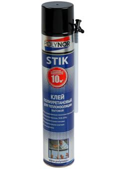 Клей полиуретановый POLYNOR STIK, для теплоизоляции, 1000 мл