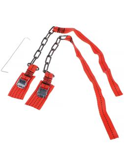 Браслет противоскольжения AUTOSTART, цепь одинарная 25 см, ремень 40 х 2,5 см, 2 шт