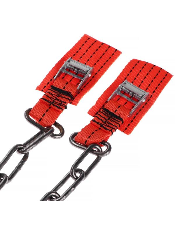 Браслет противоскольжения AUTOSTART, цепь одинарная 25 см, ремень 40 х 2,5 см, 2 шт