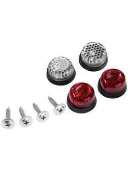 Болт крепления номерного знака TOPAUTO на пластиковый бампер, саморез