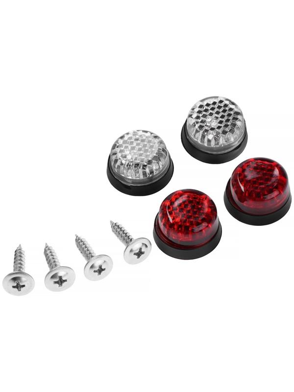 Болт крепления номерного знака TOPAUTO на пластиковый бампер, саморез